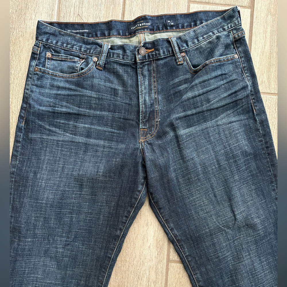 Lucky brand 2 pair of 361 vintage straight size 36/30. Excellent condition